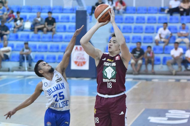Paul Desiderio continues fine play, powers UP Maroons to 42-point rout of Diliman College