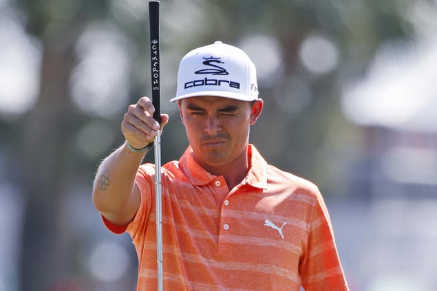 Rickie Fowler overcomes shaky play to win by four at PGA National