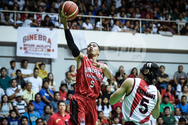 Foul-plagued LA Tenorio lauds Ginebra young guns for always stepping up in his absence