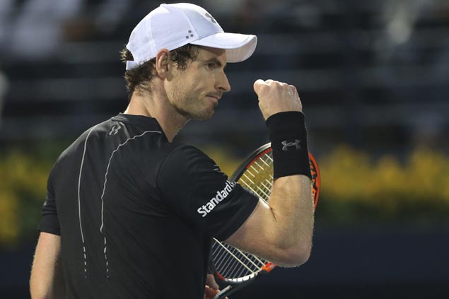 Andy Murray survives seven match points to beat Philipp Kohlschreiber and reach Dubai semis
