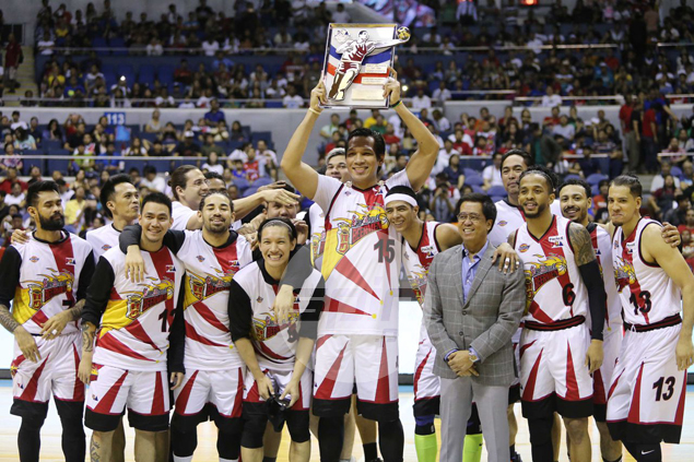 Fajardo ties mentor Ildefonso's record with fifth Best Player of Conference award