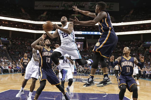 Hornets beat road-weary Pacers, spoil Paul George’s 36-point night