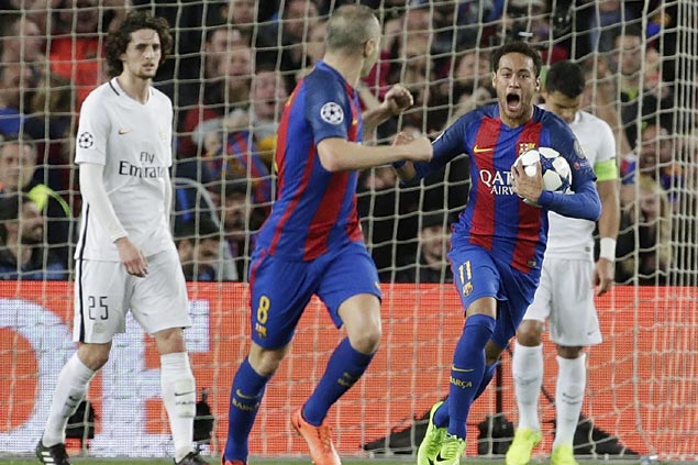 Barcelona's incredible win over PSG joins elite rank of greatest comebacks in football history