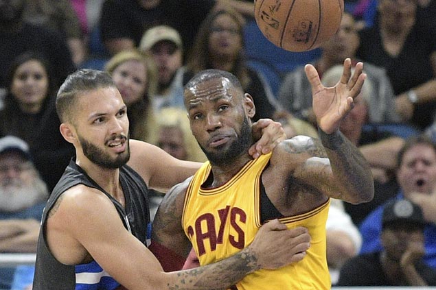 LeBron James has triple-double as Cavaliers arrest three-game slide with win over Magic