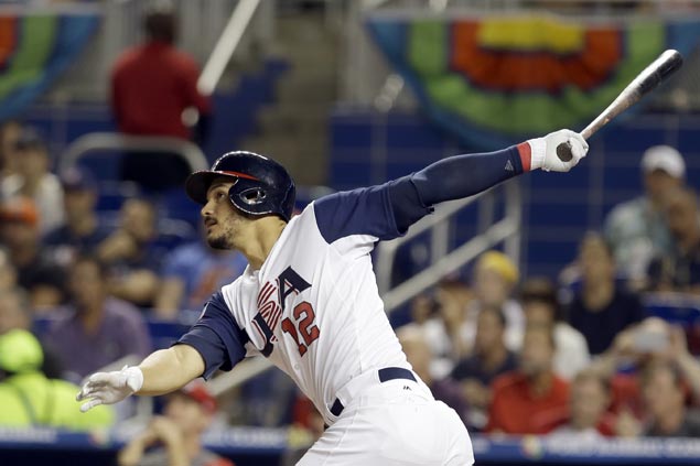 US bounces back with eight-run win over Canada to gain second round of WBC