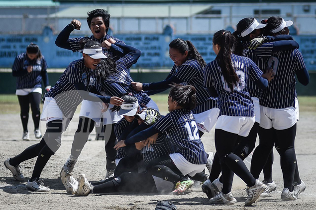 Lyca Basa dominates UST batters as Lady Falcons bag seventh straight UAAP softball crown