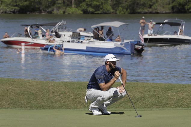 Dustin Johnson marches on to Match Play semifinals but Phil Mickelson falls