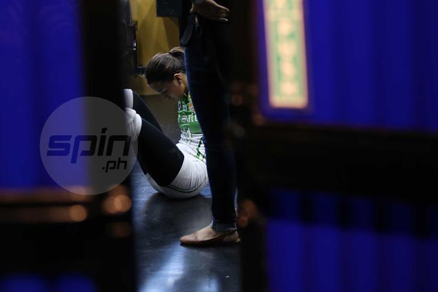 La Salle's Kim Dy calms fears over ankle injury, confident she'll be fit for Ateneo match