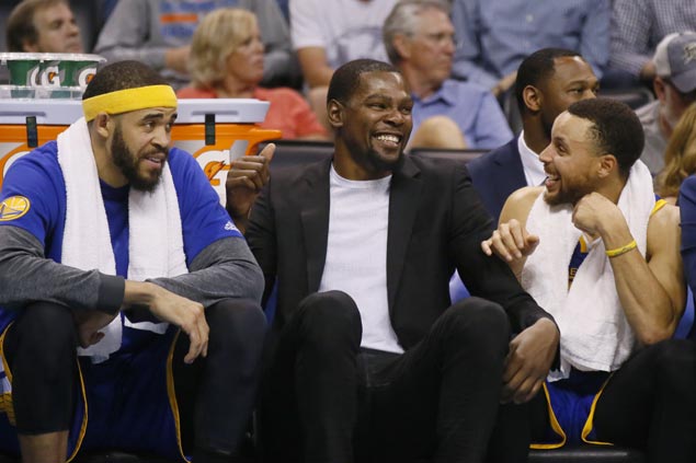 Warriors say Kevin Durant on track to return in final three games of regular season