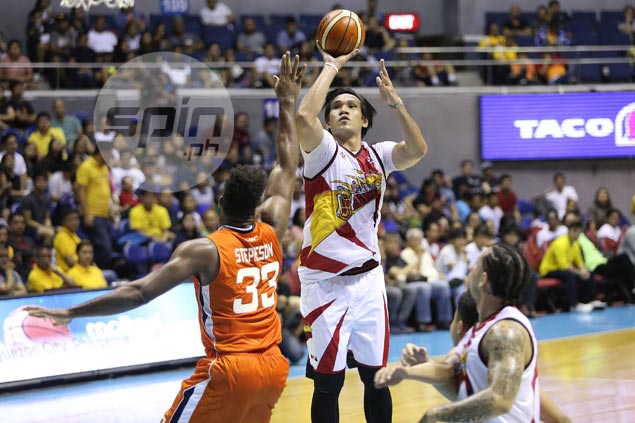 Fajardo says banging against big guys like Stepheson toughen him up for Gilas return