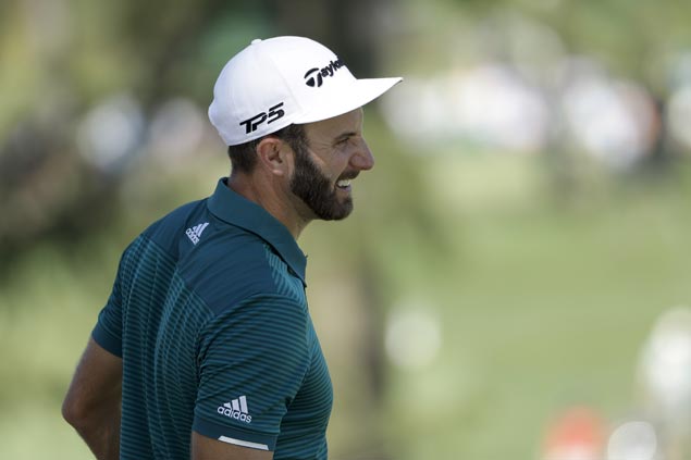 Dustin Johnson’s Masters stint in peril as he injures back falling down stairs