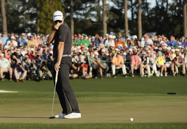 Justin Rose not beating himself up after coming up just short at Augusta
