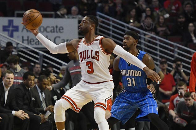 Bulls Stay On Track For Playoffs With 47 Point Drubbing Of Magic   Dwyane Wade 