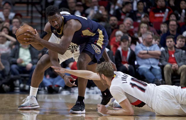 Pelicans end five-game skid, bow out of season with win over Blazers