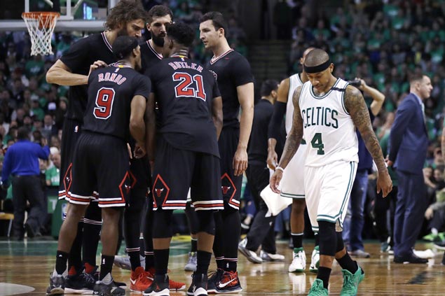 'Locked-in' Bulls not surprised to take home 2-0 lead against befuddled Celtics