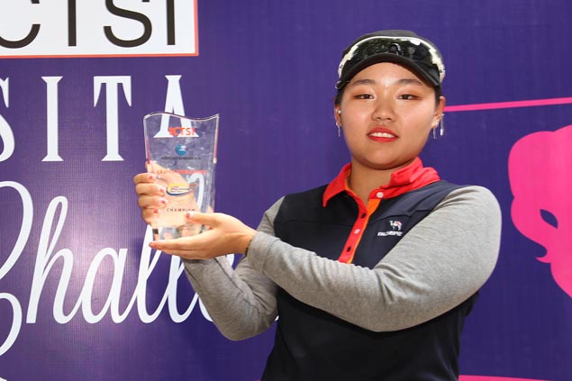 Korea's Euna Koh beats Pauline del Rosario in playoff for Luisita Ladies Challenge title