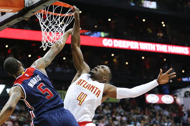 Bad blood boils over in Wizards-Hawks series as Morris hits out at 'crybaby' Millsap