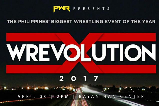 Three PWR titles at stake in biggest Pinoy wrestling showcase of the year in 'Wrevolution X'