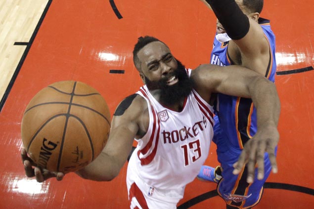 Rockets eliminate Thunder in five games to reach Western Conference semifinals