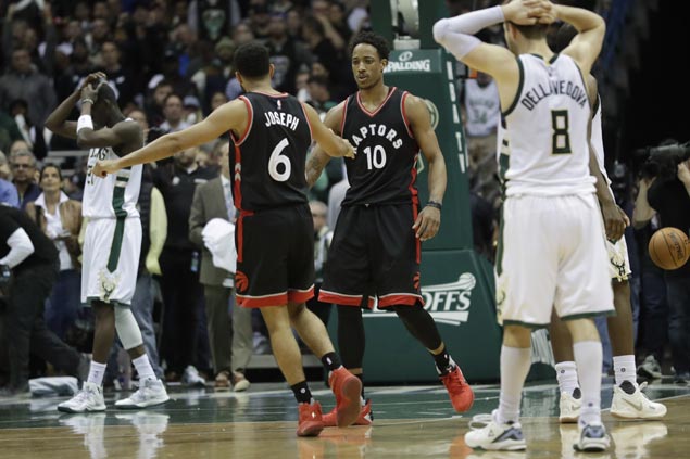 Resilient Raptors pass tough Bucks test, ready to prove doubters wrong in Cavs rematch
