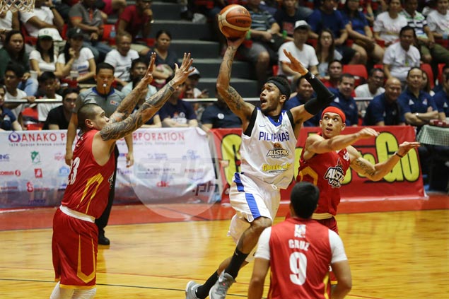 Abueva, Romeo lead fightback as Gilas beats Visayas selection in first game together