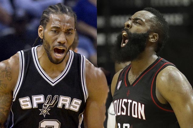 Kawhi Leonard seeks team effort in stopping James Harden as Spurs, Rockets face off