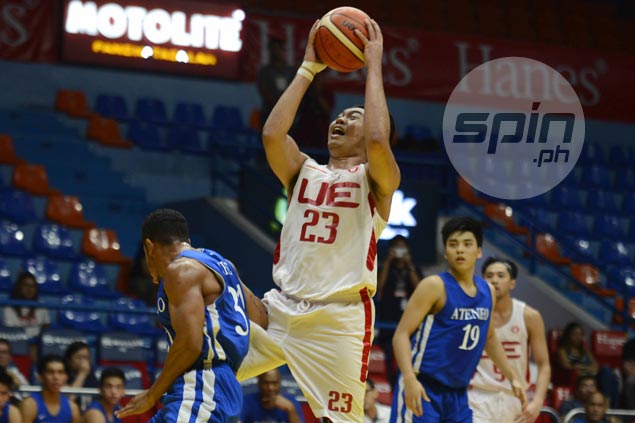 Alvin Pasaol leads way as UE Red Warriors escape with win over Ateneo ...