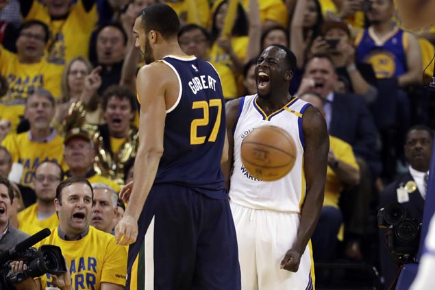 Draymond Green shows range in rare shooting outburst to spark Warriors' Game 2 romp vs Jazz