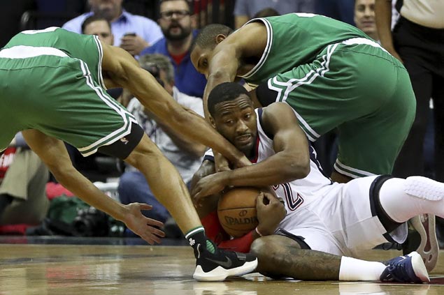 Wizards bounce back strong with rout over Celtics in testy Game 3 win marred by three ejections