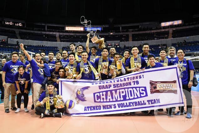 Ateneo rallies past NU to sweep UAAP finals and cap perfect season with third straight crown