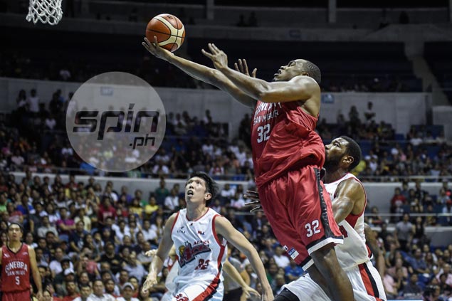 Justin Brownlee rescues Ginebra again with late three-point play against Alaska