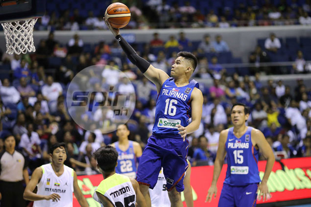 Roger Pogoy typifies Gilas Pilipinas' all-business approach vs Myanmar