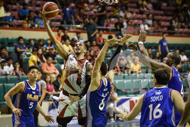 San Miguel shakes off rust to clinch PBA playoff berth at expense of rejigged NLEX