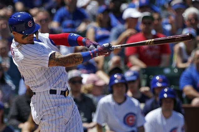 Cubs finally show top form as Javier Baez hits grand slam to cap three-game sweep over Reds
