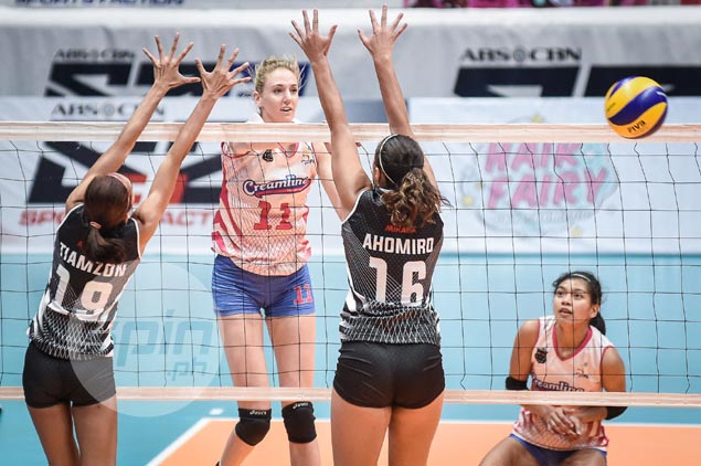Creamline takes down Perlas to hand outright semis spot to Power Smashers in PVL