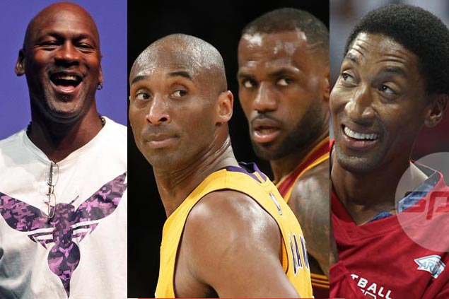 “Pippen LeBron Jordan Kobe”的图片搜索结果