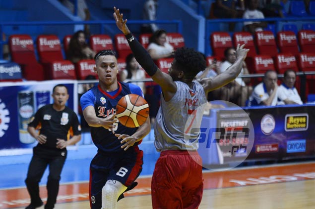 Rey Nambatac out for rest of Letran's preseason schedule due to ...