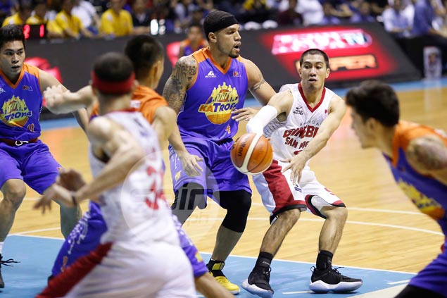 LA Tenorio says Ginebra on survival mode, will take a win whichever way it can