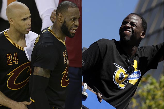 LeBron James, Cavs strike back at Draymond Green's jabs at Warriors championship rally