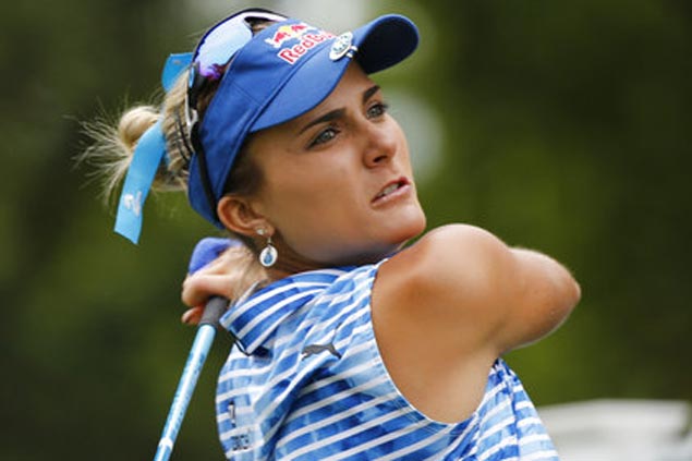 Lexi Thompson one stroke clear as course is shortened due to flooding ...