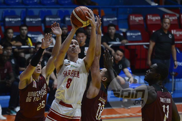 Robert Bolick takes charge as Lions beat Maroons to set up semifinal showdown with JRU