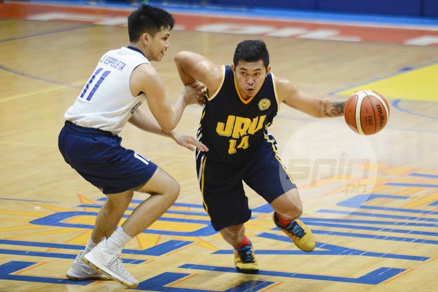 JRU Bombers overcome fourth-quarter hiccup to dispose of Adamson Falcons and gain semis