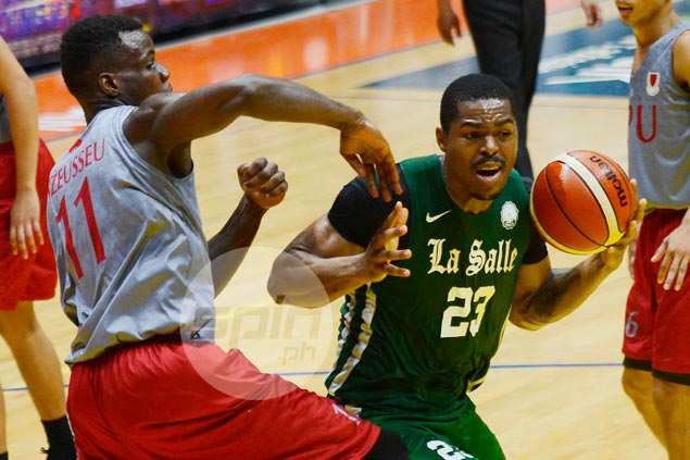 Santillan's late heroics deny Lyceum as La Salle books return to Filoil Cup finals