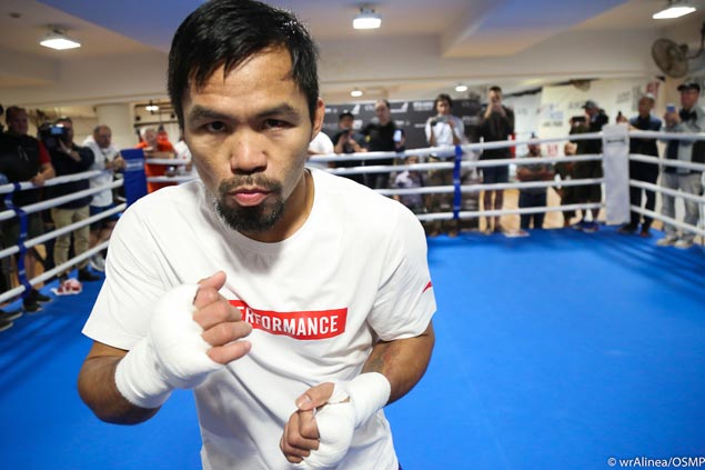 Pacquiao doesn't mind seeing Pinoy boxer Czar Amonsot serve as sparmate ...