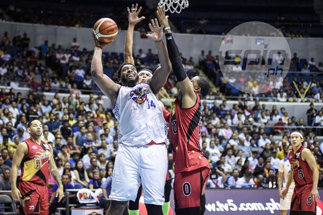 TNT rides inspired soon-to-be dad Joshua Smith to frustrate SMB, tie PBA Finals at 2-2