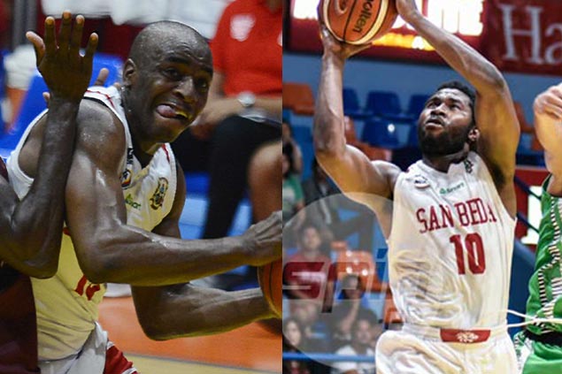 San Beda sticks with Donald Tankoua, Arnaud Noah as foreign players for NCAA Season 93