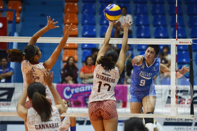 Pocari recovers from a set down to beat UP Lady Maroons in PVL Open