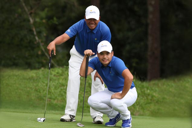 Tabuena, Garalde provide spark as North takes lead after fourball matches in The Duel