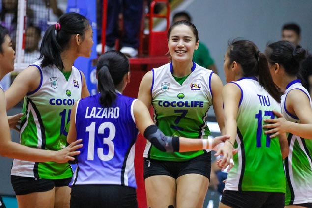 Cocolife Turns Back Sta Lucia To Salvage Fifth Place In Super Liga All Filipino Spin Ph
