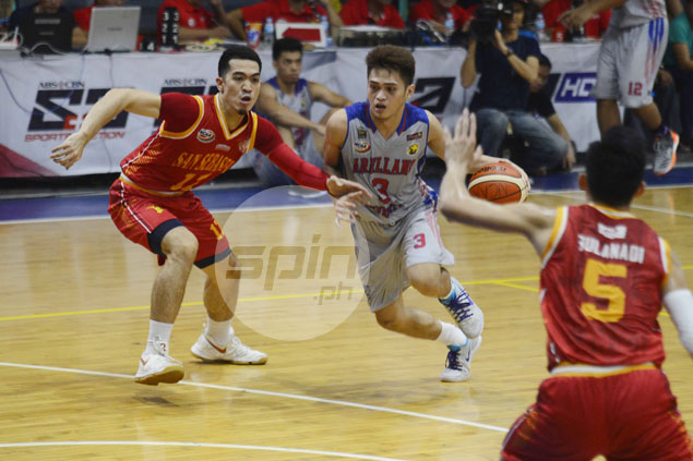 Double whammy for Kent Salado after suffering cramps late in Arellano's home loss
